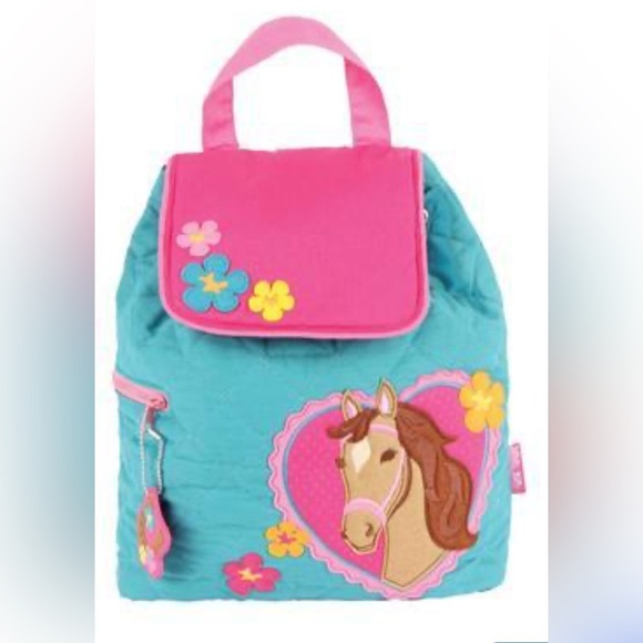 Stephen Joseph Horse girl backpack - Picture 1 of 2